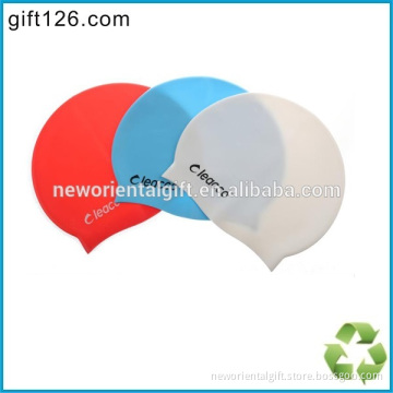 Silk screen swim caps with customized logo